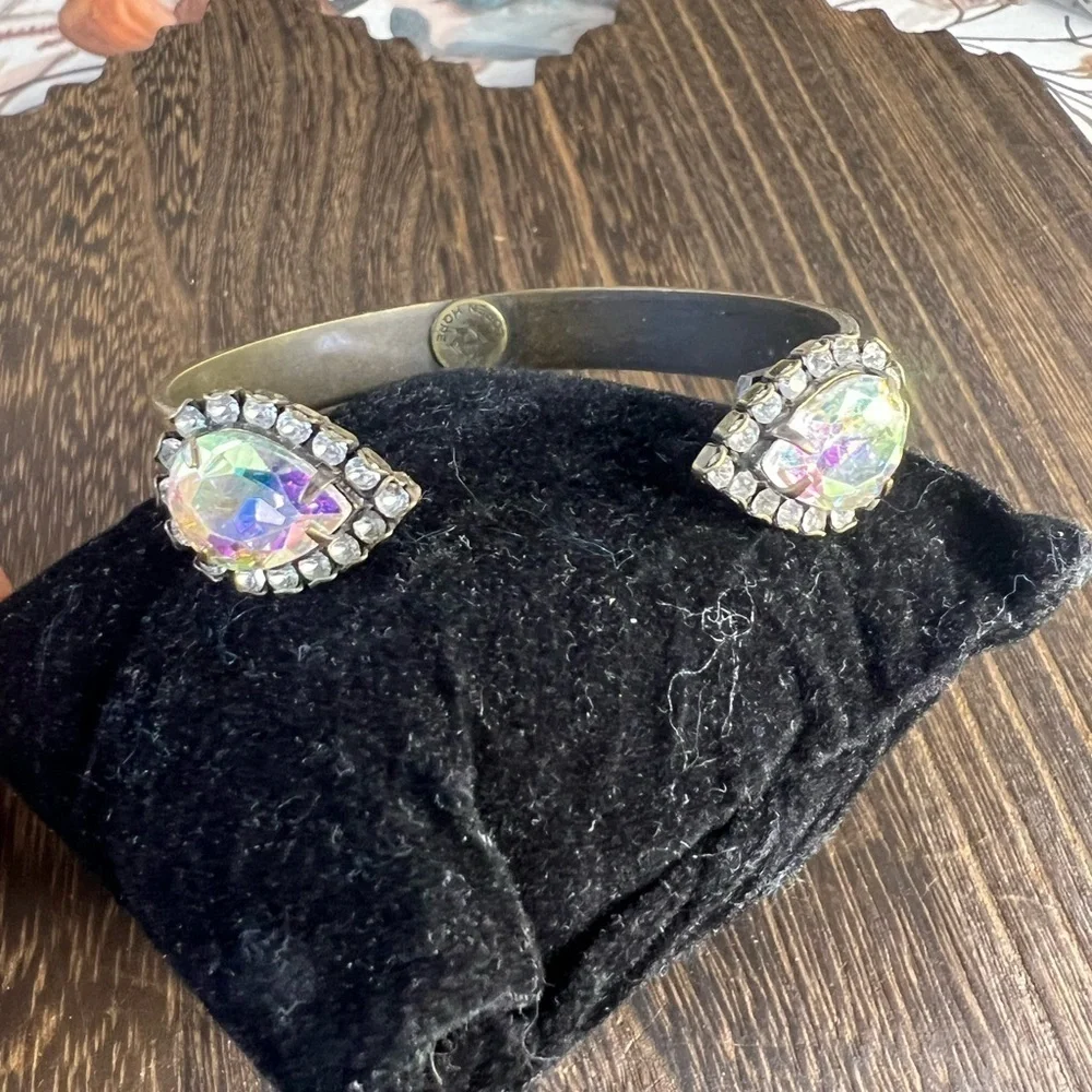 Loren Hope Bronze Adjustable Cuff Bracelet D8